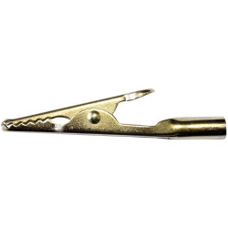 Mueller BU-60G Alligator Clip Gold 7.9mm Clamp Range 50mm Length