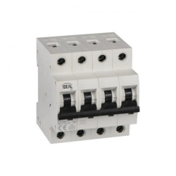 Wyłącznik nadprądowy 4P C 10A 10kA KMB10-C10/4 VDE 39371