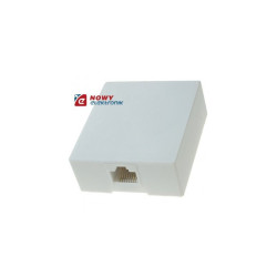 Puszka 8P8C kwadratowa gniazdo naścienne RJ45