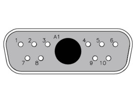 Molex 1731070601 Złącze D-Sub Ilość styków: 11 piny lutownicze 1 szt. towar pakowany luzem
