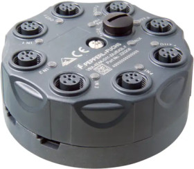 Interface sensor/actuator module, AS-Interface, 8 x M12 (4 input / 4 output), 220206