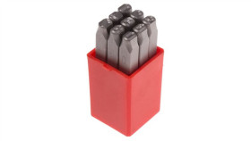 Zestaw Wybijaków Cyfr, H 6Mm, 9-Szt., (0 › 8), Rs Pro