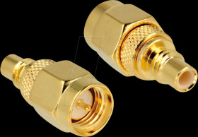 65854 Adapter SMC jack &gt; SMA plug
