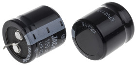 Kondensator 150μF 250V dc Zatrzaskowy RS PRO roztaw: 10mm 25 (Dia.) x 25mm