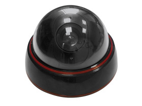 Atrapa kamery "EURA" AK-04B3 kopułkowa wewnętrzna czarna obudowa B31B104 EURA-TECH