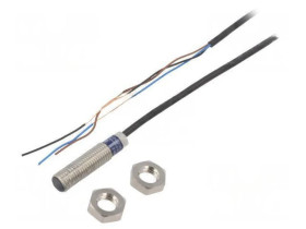 XS508B1PAL2 Czujnik indukcyjny, Output: PNP / NO, 0÷1,5mm, 12÷24VDC, M8, 2m, Szczelność: IP67