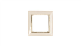Valena Ramka Pojedyncza Pozioma Krem/Złoto 774151