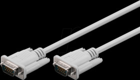 68310 VGA monitor cable, 15-pin, VGA connector, 2 m