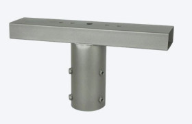 Uchwyt naświetlacza do składanego słupa oświetleniowego szary LED line 5 lat gwar.
