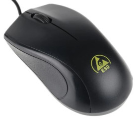ESD Mouse, typ: Mouse, w zestawie: 1, wys.: 35mm, szer.: 75mm, gł.: 120mm
