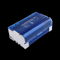 Blok rozdzielczy 2-rzędowy. 15 przewodów OR-LZ-8201/15