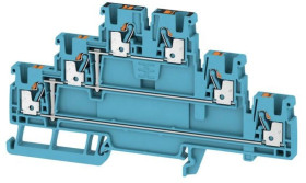 Złączka szynowa przelotowa A3T 2.5 VL BL 2428850000 /25szt./