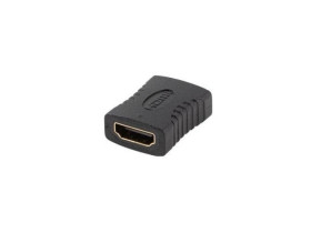 Adapter HDMI(F)-HDMI(F) 4K BECZKA czarny AD-HDMI-01