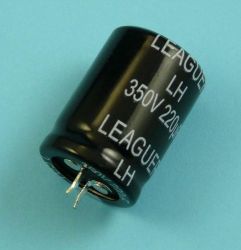 220uF/350V SN 25x35 105° LEA ELKO
