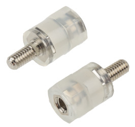 Kołek dystansowy gwint M3 x M3 długość 9mm Nylon Męski/żeński Sześciokątny RS PRO