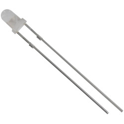 TRU COMPONENTS 1573705 LED wired White 3 mm 1800 mcd 60&#xB0; 20 mA 3.1 V