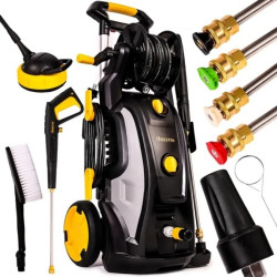 Myjka ciśnieniowa pompa mosiężna 3200W BESTEN BE0002883 Indukcja 350bar ZESTAW PRO turbo XXL