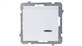 As Łącznik Hotelowy Z Podświetleniem Biały Łp-15Gs/M/00