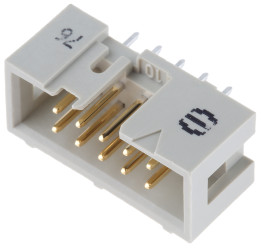 Listwa stykowa PCB 10-pinowe SEK 18 raster: 2.54 mm Prosty 2-rzędowe HARTING Otwór przelotowy 1 kV W osłonie