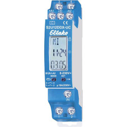 Eltako 23200901 Eltako S2U12DDX-UC 2-channel DIN rail timer 230V Astro 16A