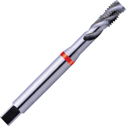 Exact 43681 HSS-E 35&#xB0; RSP Machine Tap For Blind Holes DIN 371 Thread Type M3