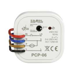 Przekaźnik czasowy PCP-06 ZAMEL dopuszkowy wentylatora łazienki ZAMEL