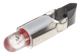 Lampka kontrolna Czerwony 24V ac/dc Wysuwana do telefonów LED średnica 5.5mm długość 22mm