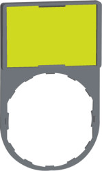 Label holder, 30 x 50 mm, unlabeled, for Harmony XB4/XB5, ZBY6102C0