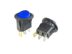 Przełącznik kołyskowy T120 KCD1-105 12V podświetlany ON-OFF