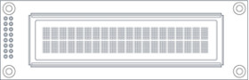 OLED-020N002A-GPP5N000A0 20 x 2 Character OLED