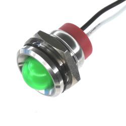 Panel LED 12V, biała 14mm LED Wyprowadzenia CML Innovative Technologies