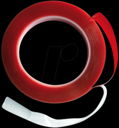 Ultra-strong, transparent mounting tape