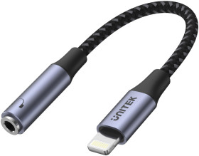 Unitek Adapter Lightning na mini jack 3,5 mm (F)