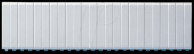 7290032 Cover strips for distributor boxes, 12-pin, white