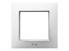 ARIA Ramka 1 pojedyncza do wyłączników IP-44 biały RH-1U/00 OSPEL
