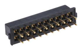 Gniazdo PCB 20 -pinowe 2 -rzędowe raster: 2mm Płyta-płyta Proste Przewlekany