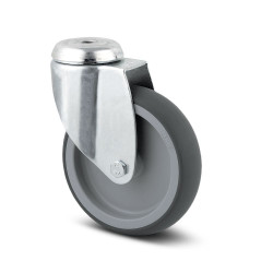 Koło samonastawne średnica kabla 125mm Tente 100kg wysokość całkowita 160mm