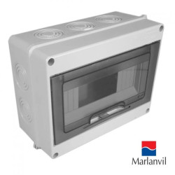 Rozdzielnica hermetyczna natynkowa modułowa 92.08 / 4-8 modułów IP65 200x160x90