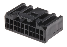 Złącze samochodowe 20-pinowe JST 2-rzędowe Żeński 3A CPT Montaż powierzchniowy Połączenie zagniatane Złącze CPT