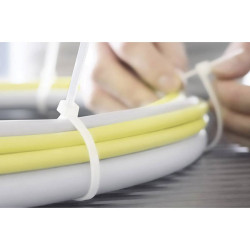 HellermannTyton 131-22510 REL250-PA66-BK Releasable Cable Tie 250mm black