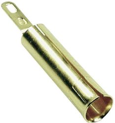 Złącze żeńskie laboratoryjne złącze żeńskie do wbudowania pionowego Średnica pina: 4 mm mosiądz Stäubli LB4 AU 1 szt.