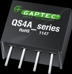 QS4A_0505S1.5UP DC/DC converter, 0.25 W, 5 V, SIL 4