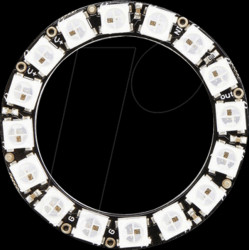 1463 Developer Boards - NeoPixel Ring with 16 WS2812 RGB LEDs