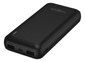 Power Bank, Micro USB, USB-C, > 500, 2.1A, USB, 5V, 5V, 20000mAh, porty: 2