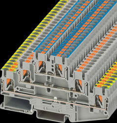 3210538 PE terminal block, PT 2.5-PE/L/N.