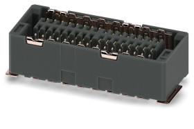 Gniazdo PCB 32 -pinowe raster: 0.8mm Ekranowane złącze żeńskie SMD Proste SMD