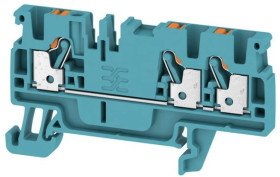 Złączka szynowa przelotowa A3C 2.5 BL 1521780000 /100szt./