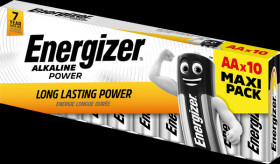 E300172906 Energizer, alkaline-battery, AA (Mignon), pack of 10