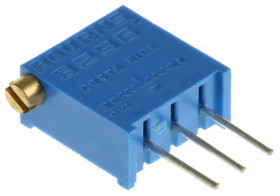 Potencjometr dostrojczy 50kΩ THT 0.5W 25 -zwoje Regulacja boczna 2,19 mm