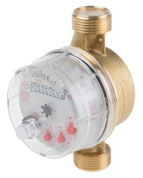 Wodomierz klasy: A, 1.5m³/h, BSPP męskie 1/2 cala, Altecnic